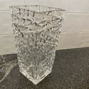 Tiffany and Co Sierra Crystal Rock Vase